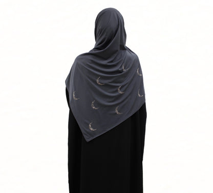 Jersey Premium Comfort - Collection Qamar - Gris bleuté