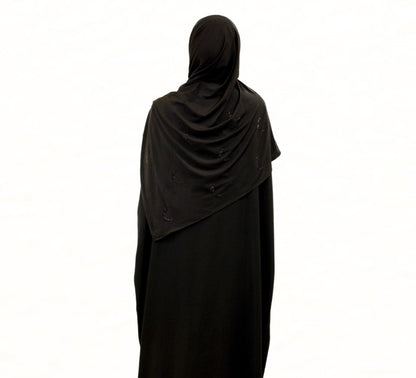 Jersey Premium Comfort - Collection Qamar - Noir