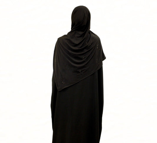 Jersey Premium Comfort - Collection Qamar - Noir