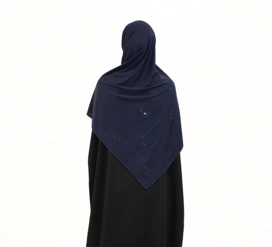 Jersey Premium Comfort - Collection Qamar - Bleu marine